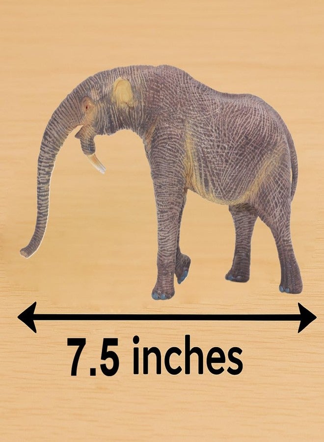Higherbros Deinotherium Prehistoric Animal Figure - 7.5 Inch Realistic PVC Toy with Lifelike Details, Durable Collectible Model - Image 4